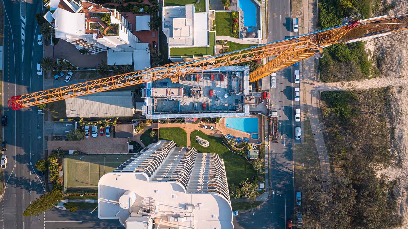 Apartment Block Construction by River City Access and Scaffold