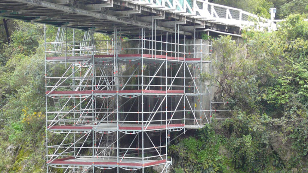 Pelorus Bridge Scaffold by Scaffold Marlborough