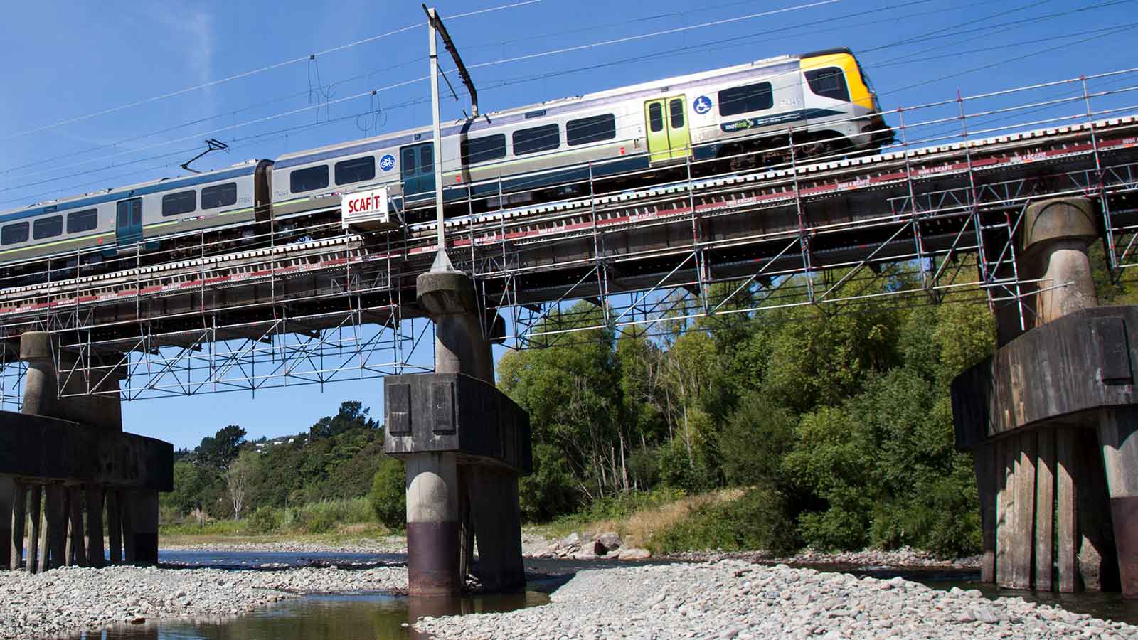 Wellington Rail Network Upgrade by Scafit